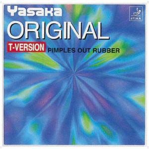 ヤサカ Yasaka ヤサカ オリジナルTバージョン 卓球ラバー ブラック C B49