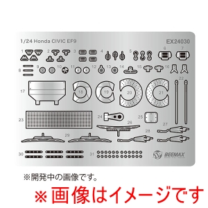 プラッツ プラッツ EX24030 BEEMAX 1/24 ホンダ シビック EF-9 Gr.A 1991 JTC インターTEC用 ディテールアップパーツ