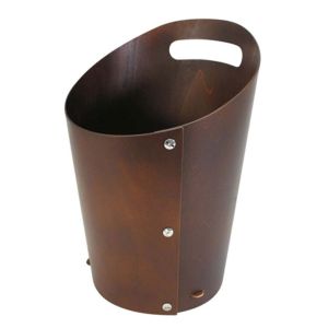 ラ・ルース La Luz ラルース 木製 ダストボックス S ブラウン 105641