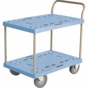 金沢車輛 金沢車輛 NP-304SL 大型樹脂台車 2段式 ノーパンククッションタイヤ付 メーカー直送 法人限定 代引不可 北海道九州沖縄離島不可