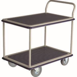 金沢車輛 金沢車輛 NHT-304SL 大型スチール台車 2段式 ノーパンククッションタイヤ付 メーカー直送 法人限定 代引不可 北海道九州沖縄離島不可