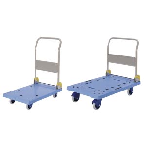 金沢車輛 金沢車輛 NP-301GS 大型環境静音樹脂台車 ハンドル折りたたみ式 メーカー直送 法人限定 代引不可 北海道九州沖縄離島不可