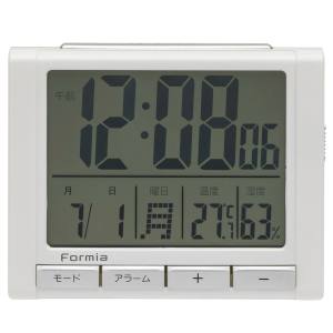 フォルミア Formia Formia HT-017WH 目覚まし時計