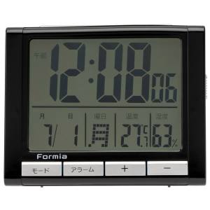 フォルミア Formia Formia HT-017BK 目覚まし時計