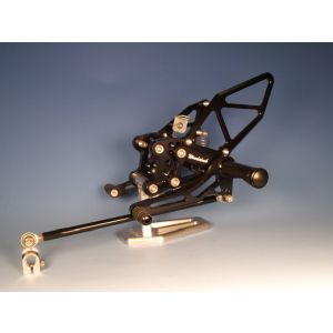 ウッドストック ウッドストック WBS-K16-BB ステップキット 4POS/ブラック ZZR1400/ZX-14R 12 ABS仕様