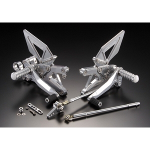 アグラス AGRAS アグラス 312-270-000 バックステップ シルバー 4P YZF-R6 08 AGRAS