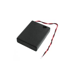 Linkman Linkman SBH441AS スイッチ付き電池ケース 単4×4本
