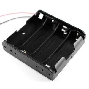 Linkman Linkman BHC-341A 電池ケース 単3x4本 リード線 板バネ端子