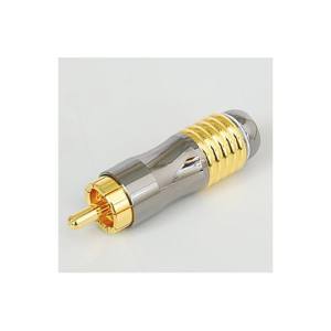 Linkman Linkman RP1093ZAG-TEF-AWE8.3 RCAプラグ 金メッキ 8φ穴
