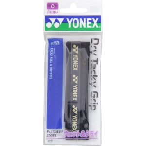 ヨネックス YONEX ヨネックス ドライタッキーグリップ 1本入 ブラック AC153 007 YONEX