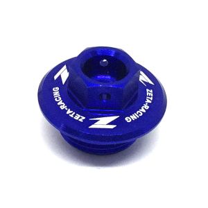 ジータ ZETA ジータ F6630 オイルフィラーキャップ ブルー スズキ/XT250X/TRICKER φ20/P=1.5 ZETA