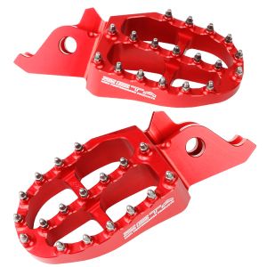 ジータ ZETA ジータ F6998 アルミフットペグ レッド CRF150R/250R/450R/450RX/250X/450X ZETA