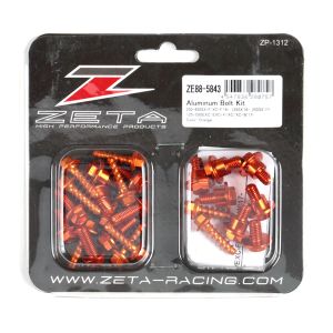 ジータ ZETA ジータ F7980 アルミボルトセット ガイソウヨウ ORANGE KTM SX/SXF 16-/EXC/EXCF 17- ZETA