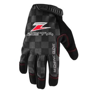 ジータ ZETA ジータ C9379 メカニックグローブ チェッカー BLK/GRY ＃M ZETA