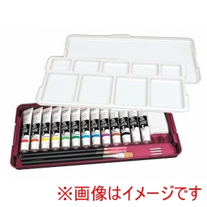 ターナー色彩 ターナー色彩 ターナー アクリルガッシュ ノーブルセット 12色13本セット 107436