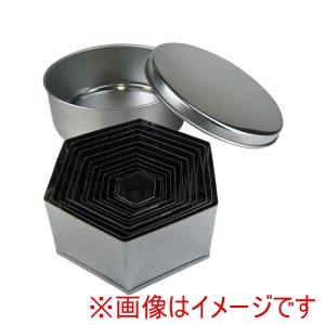 江部松商事 EBM EBM 18-0 ステンレス パテ抜 亀甲 12pcsセット 江部松商事