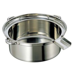 江部松商事 EBM EBM 18-8 ゆで麺鍋 小 450 A Bタイプ 江部松商事