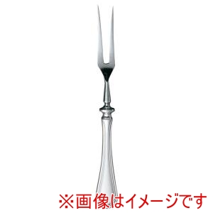 江部松商事 EBM EBM 洋白 シェルブール 銀メッキ付 カービングフォーク H H 江部松商事