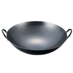 江部松商事 EBM EBM 鉄ブルーテンパー プレス 中華両手鍋 45cm 江部松商事