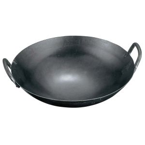 江部松商事 EBM EBM 山田 鉄 打出 中華 両手鍋 39cm 板厚1.2mm 江部松商事