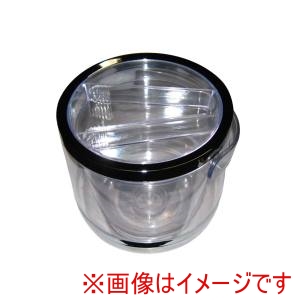 江部松商事 EBM EBM アクリル 二重 アイスバケット トング蓋付 WF-017 江部松商事