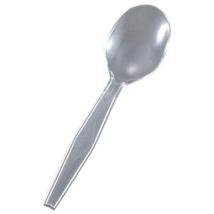 江部松商事 EBM EBM 使い捨て 中スプーン A 透明 1000入 07012 江部松商事