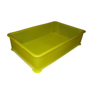 江部松商事 EBM EBM PP半透明カラー番重 A型 大 イエロー サンコー製 江部松商事