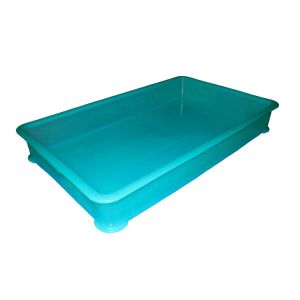 江部松商事 EBM EBM PP半透明カラー番重 B型 特大 グリーン サンコー製 江部松商事