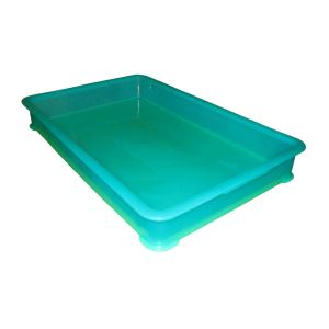 江部松商事 EBM EBM PP半透明カラー番重 B型 大 グリーン サンコー製 江部松商事