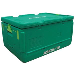 江部松商事 EBM EBM 保冷折りたたみコンテナー ASKOC-30 本体 蓋セット 江部松商事