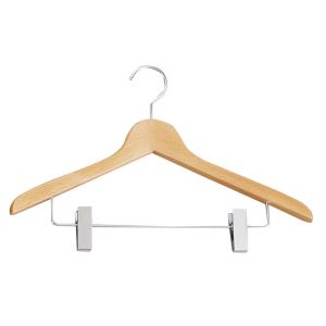 江部松商事 EBM EBM 木製 ロッキー20 ハンガー クリップ付 江部松商事