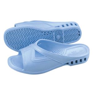 江部松商事 EBM EBM 抗菌 婦人用 サンダル カナリア ライトブルー Lサイズ No.110 江部松商事