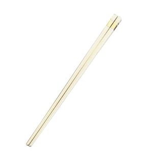 江部松商事 EB EBM リサイクル箸 金ホットスタンプ 25cm アイボリー 江部松商事