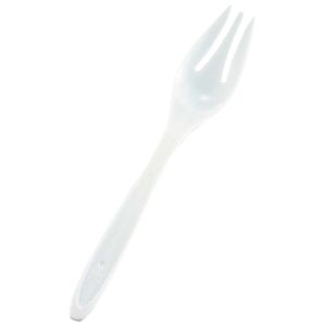 江部松商事 EBM EBM 使い捨て サラダ用フォーク 500本入 07066 白 江部松商事