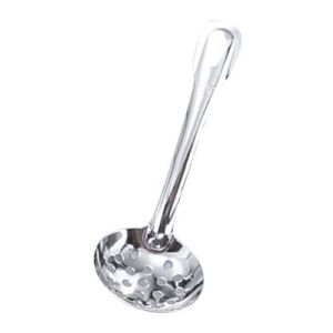 江部松商事 EBM EBM 18-0 穴明杓子 9.2cm 共柄 カギ無 江部松商事