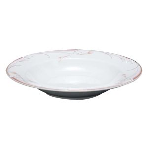 江部松商事 EB EBM フラワーピンク 23cm スーププレート OFM01-222 江部松商事