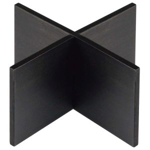 江部松商事 EBM EBM 木製 組立十字スタンド 黒 200×200×100mm 江部松商事