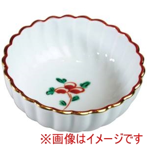 江部松商事 EBM EBM アルセラム強化食器 朱金見込花菊型小鉢 EC20-19 江部松商事