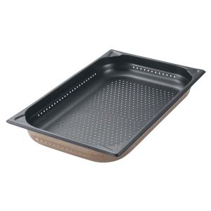 江部松商事 EBM EBM プロシェフ 18-8 ノンスティック 穴明 GNパン 1/1 40mm 江部松商事