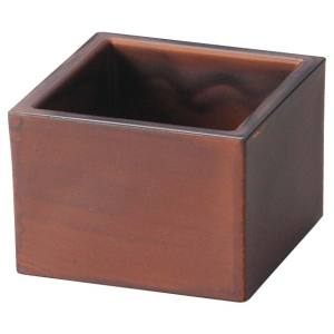 江部松商事 EB EBM 新一合マス チーク刷毛目 1201888 江部松商事