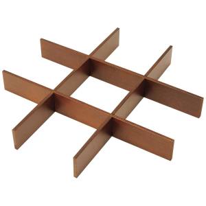 江部松商事 EBM EBM 木製 正角箱 9仕切り ウォールナット 江部松商事