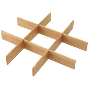 江部松商事 EBM EBM 木製 正角箱 9仕切り 白木 江部松商事