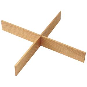 江部松商事 EBM EBM 木製 正角箱 十字仕切り 白木 江部松商事