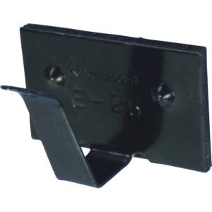 カメダデンキ カメダデンキ E-25B-100P 配線止め具 ハイステッカー 100個入 黒