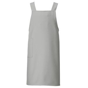 アイトス アイトス HS2506 胸当てエプロン グレー フリーサイズ