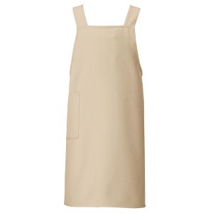 アイトス アイトス HS2506 胸当てエプロン ライトベージュ フリーサイズ