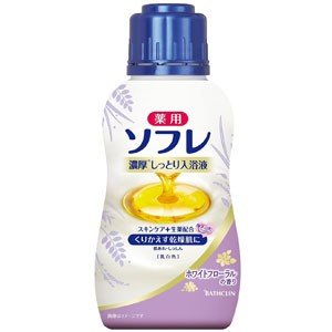 バスクリン バスクリン ソフレ 入浴液 フローラル 480mL