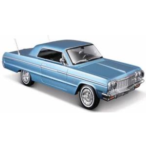 京商 kyosho 京商 MS32908BL Maisto1/26 シボレー インパラ 1964 メタリックブルー