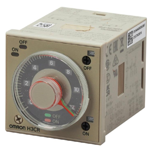 オムロン OMRON オムロン H3CR-F8 AC100-240/DC100-125 ツインタイマ フリッカオフスタート 8ピン