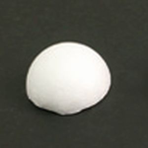 日本紐釦貿易 Nippon Chuko NBK つまみ細工用 半円スチロール 20個入 20mm 白 S51-20 日本紐釦貿易